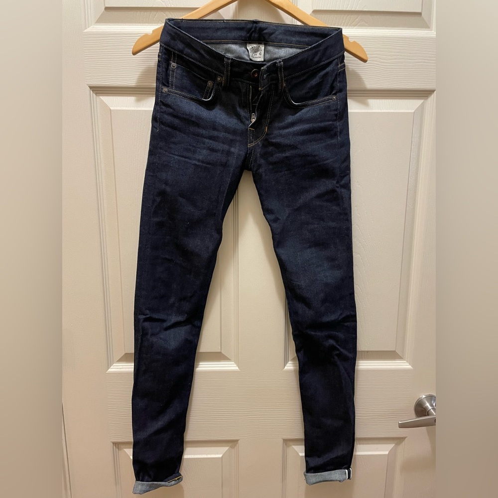 Railcar raw denim women’s